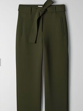 Aritzia Wilfred Tied Front pants Size 6